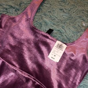 BRAND NEW Windsor velvet purple bodycon dress